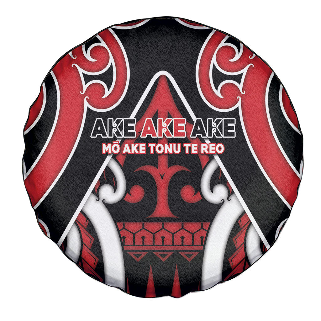 New Zealand Maori Language Week Spare Tire Cover Mo Ake Tonu Te Reo LT05 - Polynesian Pride