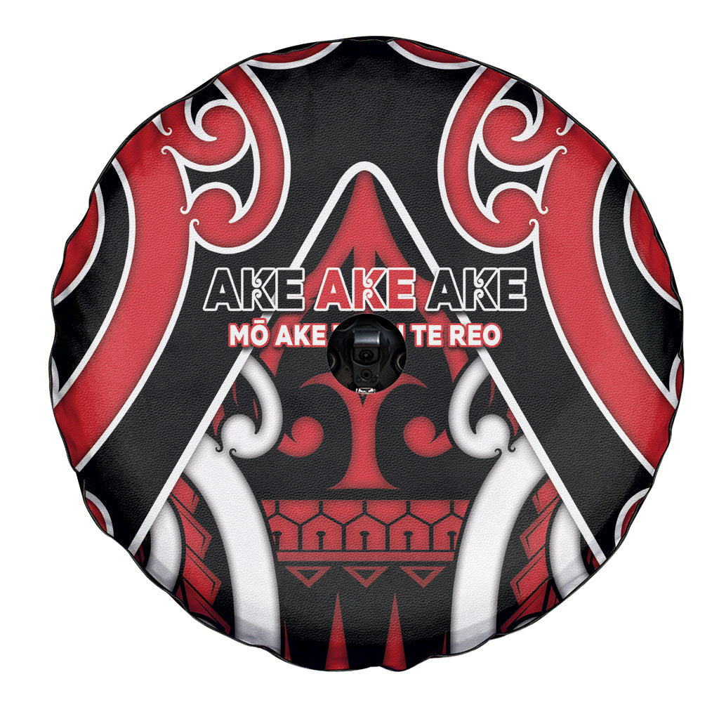 New Zealand Maori Language Week Spare Tire Cover Mo Ake Tonu Te Reo LT05 - Polynesian Pride