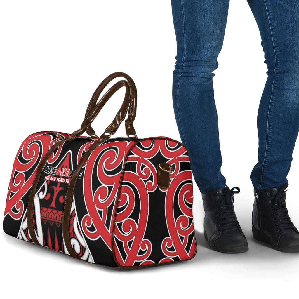 New Zealand Maori Language Week Travel Bag Mo Ake Tonu Te Reo LT05 - Polynesian Pride