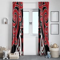 New Zealand Maori Language Week Window Curtain Mo Ake Tonu Te Reo LT05 - Polynesian Pride