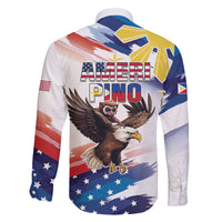 Filipino American History Month Family Matching Off Shoulder Maxi Dress and Hawaiian Shirt Bald Eagle Tarsier Together LT05 - Polynesian Pride