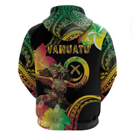 Halo Vanuatu Hoodie Beautiful Woman Dancing LT05 - Polynesian Pride