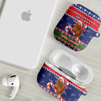 New Zealand Christmas AirPods Case Kiwi-sh You A Merry Christmas LT05 - Polynesian Pride