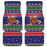 New Zealand Christmas Car Mats Kiwi-sh You A Merry Christmas LT05 - Polynesian Pride