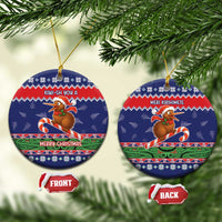 New Zealand Christmas Ceramic Ornament Kiwi-sh You A Merry Christmas - Polynesian Pride