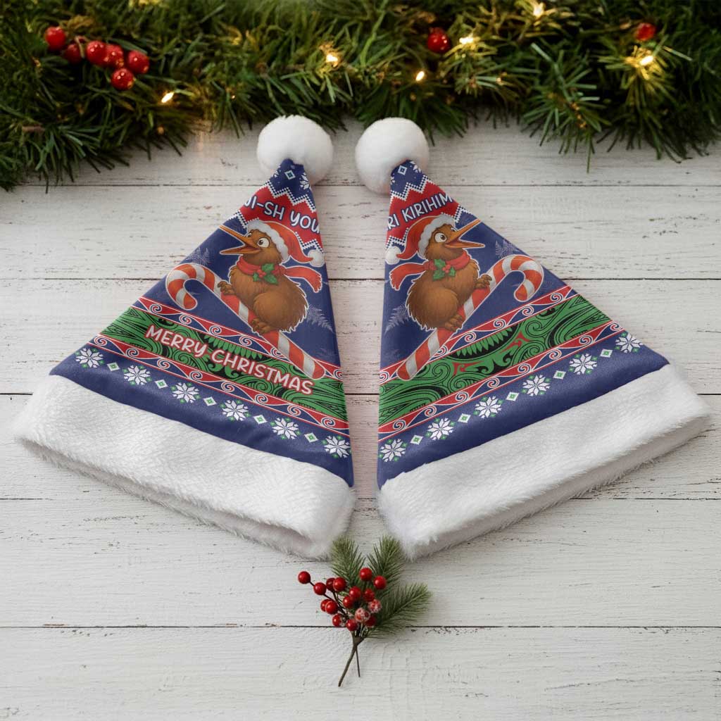 New Zealand Christmas Santa Hat Kiwi-sh You A Merry Christmas LT05 - Polynesian Pride