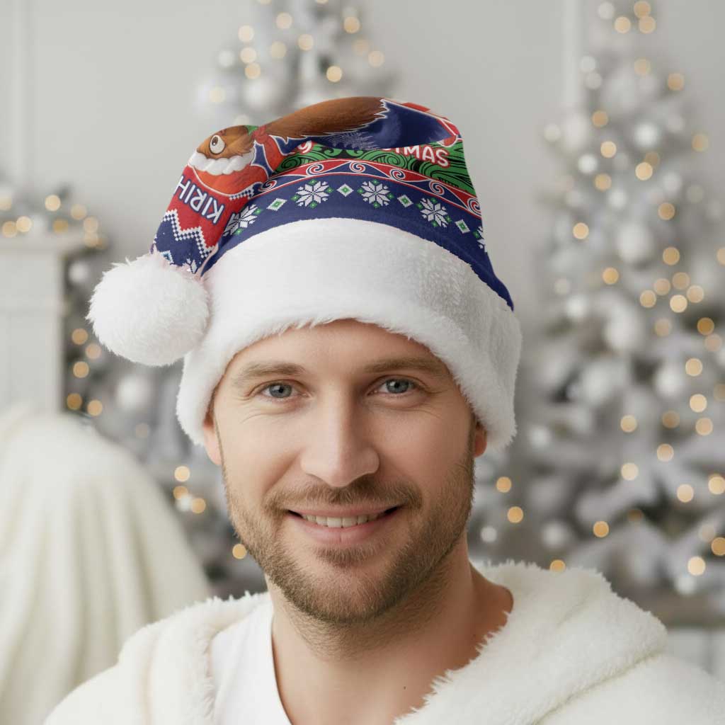 New Zealand Christmas Santa Hat Kiwi-sh You A Merry Christmas LT05 - Polynesian Pride
