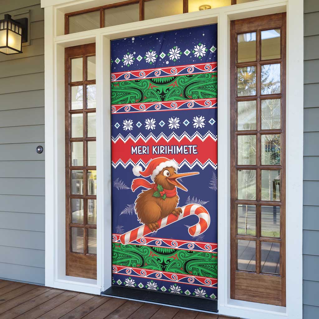 New Zealand Christmas Door Cover Kiwi-sh You A Merry Christmas LT05 - Polynesian Pride