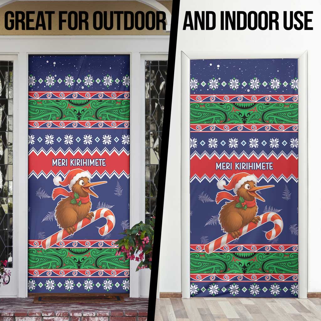New Zealand Christmas Door Cover Kiwi-sh You A Merry Christmas LT05 - Polynesian Pride
