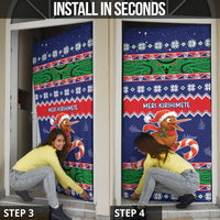 New Zealand Christmas Door Cover Kiwi-sh You A Merry Christmas LT05 - Polynesian Pride