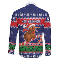 New Zealand Christmas Family Matching Puletasi and Hawaiian Shirt Kiwi-sh You A Merry Christmas LT05 - Polynesian Pride