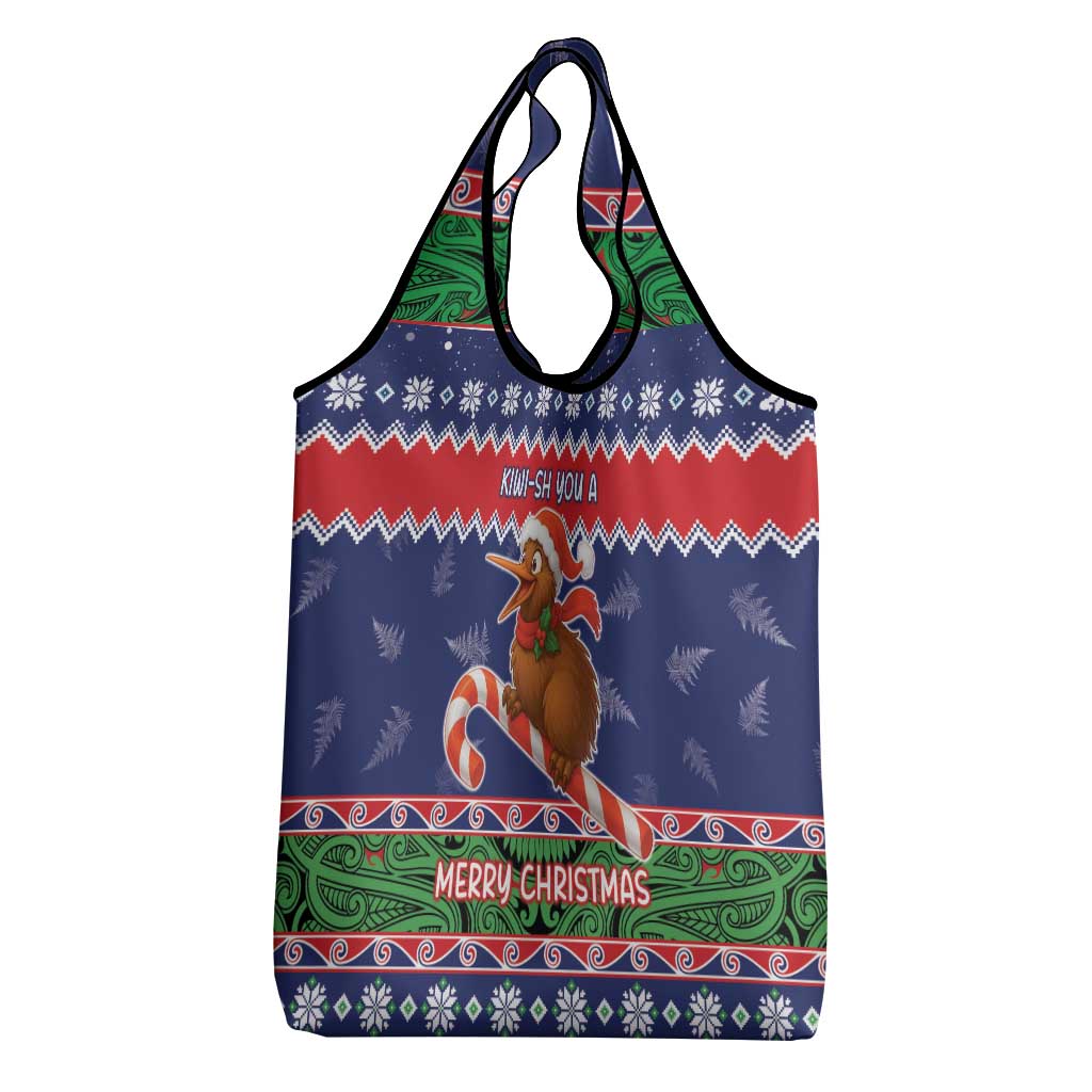 New Zealand Christmas Grocery Bag Kiwi-sh You A Merry Christmas LT05 - Polynesian Pride
