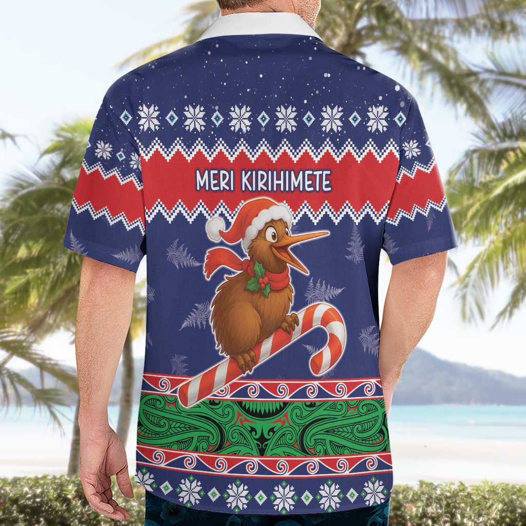 New Zealand Christmas Hawaiian Shirt Kiwi-sh You A Merry Christmas LT05 - Polynesian Pride
