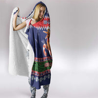 New Zealand Christmas Hooded Blanket Kiwi-sh You A Merry Christmas LT05 - Polynesian Pride