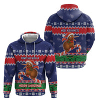 New Zealand Christmas Hoodie Kiwi-sh You A Merry Christmas LT05 - Polynesian Pride