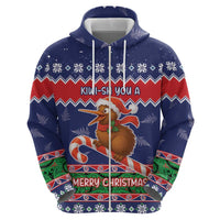 New Zealand Christmas Hoodie Kiwi-sh You A Merry Christmas LT05 - Polynesian Pride