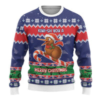 New Zealand Christmas Ugly Christmas Sweater Kiwi-sh You A Merry Christmas LT05 - Polynesian Pride