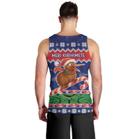 New Zealand Christmas Men Tank Top Kiwi-sh You A Merry Christmas LT05 - Polynesian Pride
