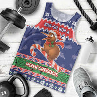 New Zealand Christmas Men Tank Top Kiwi-sh You A Merry Christmas LT05 - Polynesian Pride