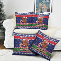 New Zealand Christmas Pillow Cover Kiwi-sh You A Merry Christmas LT05 - Polynesian Pride