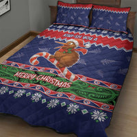 New Zealand Christmas Quilt Bed Set Kiwi-sh You A Merry Christmas LT05 - Polynesian Pride