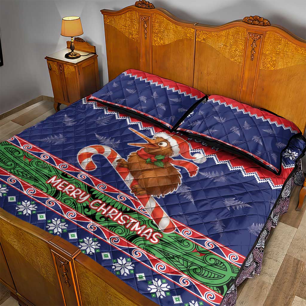 New Zealand Christmas Quilt Bed Set Kiwi-sh You A Merry Christmas LT05 - Polynesian Pride