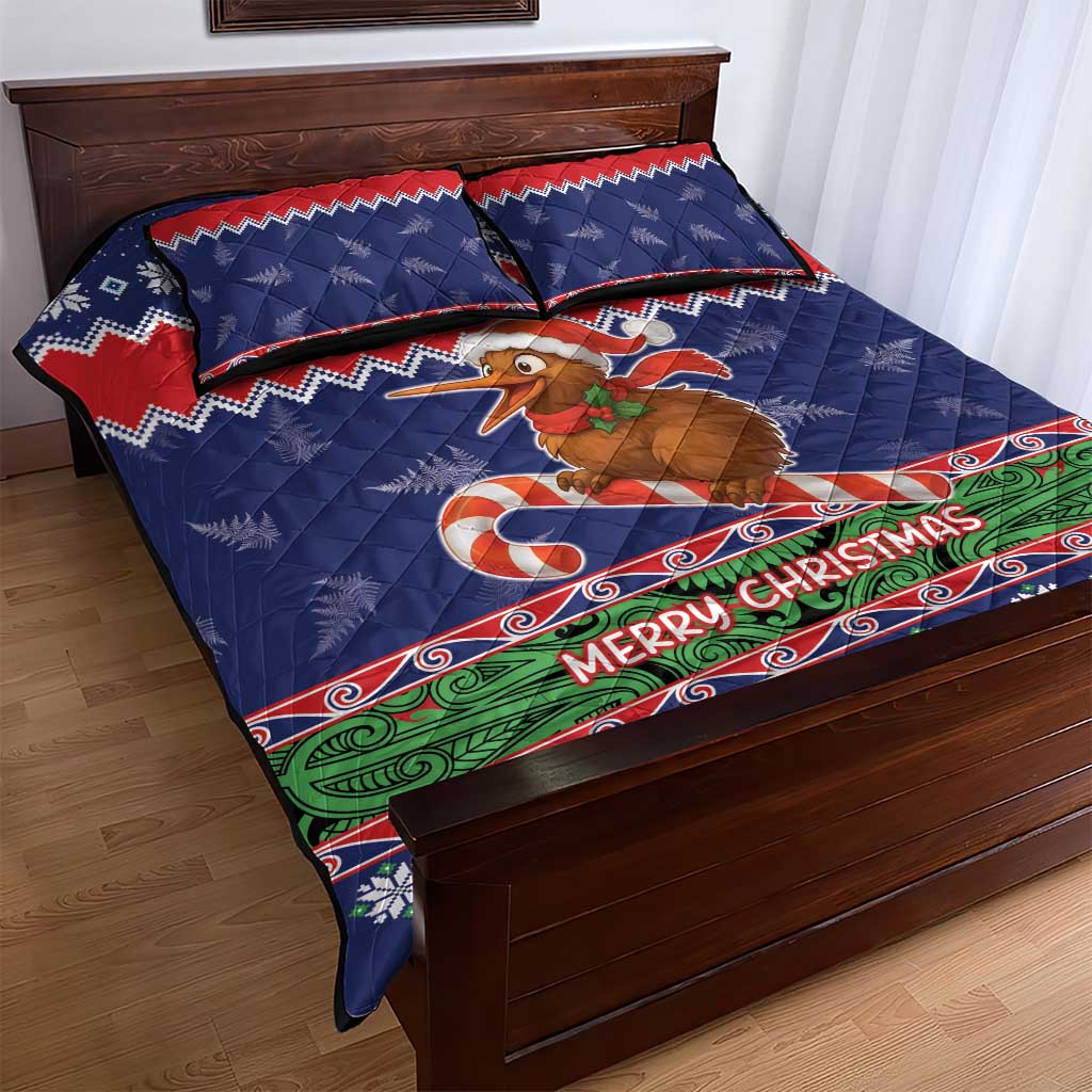 New Zealand Christmas Quilt Bed Set Kiwi-sh You A Merry Christmas LT05 - Polynesian Pride