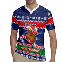 New Zealand Christmas Rugby Jersey Kiwi-sh You A Merry Christmas LT05 - Polynesian Pride