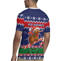 New Zealand Christmas Rugby Jersey Kiwi-sh You A Merry Christmas LT05 - Polynesian Pride