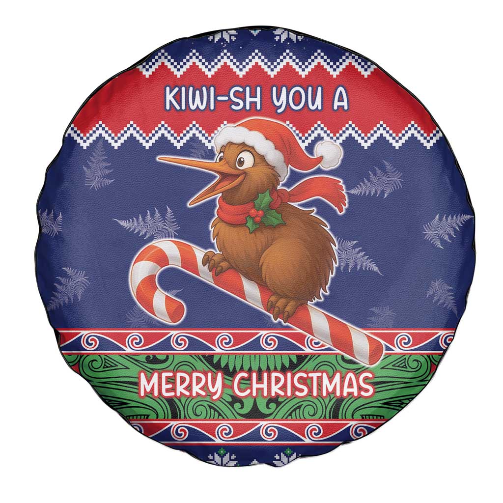 New Zealand Christmas Spare Tire Cover Kiwi-sh You A Merry Christmas LT05 - Polynesian Pride