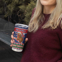 New Zealand Christmas Tumbler Cup Kiwi-sh You A Merry Christmas LT05 - Polynesian Pride