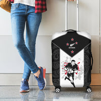 New Zealand Player Rugby Luggage Cover World Cup 2023 Maori Pattern LT05 - Polynesian Pride