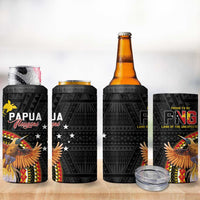 Papua New Guinea Tok Pisin Wik 4 in 1 Can Cooler Tumbler Land Of The Unexpected LT05 - Polynesian Pride
