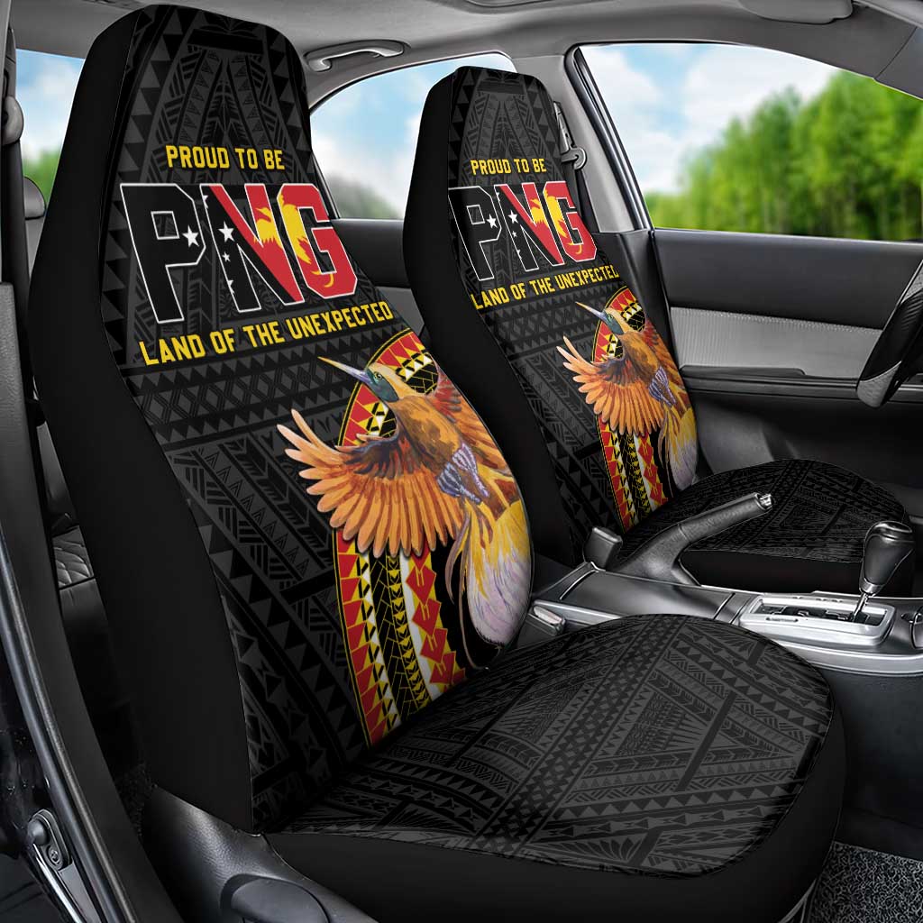 Papua New Guinea Tok Pisin Wik Car Seat Cover Land Of The Unexpected LT05 - Polynesian Pride