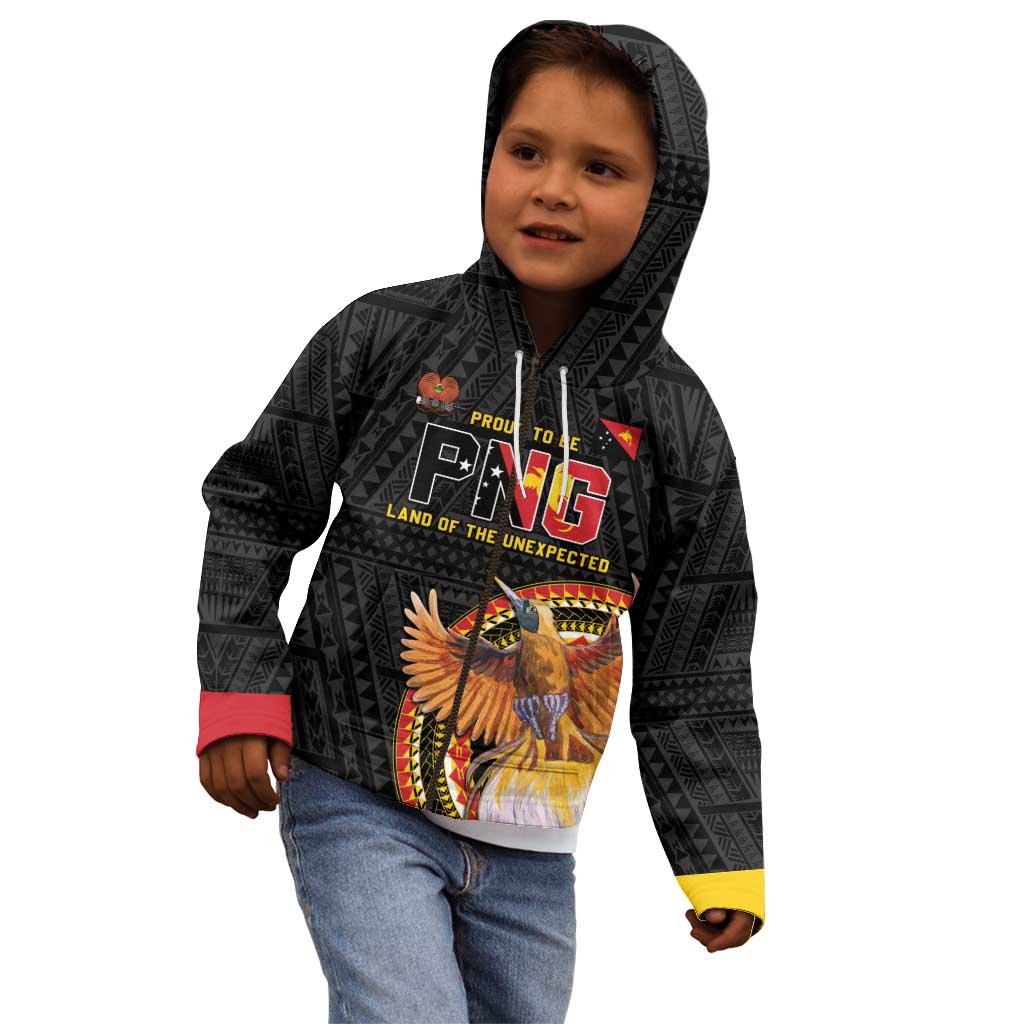 Papua New Guinea Tok Pisin Wik Kid Hoodie Land Of The Unexpected LT05 - Polynesian Pride