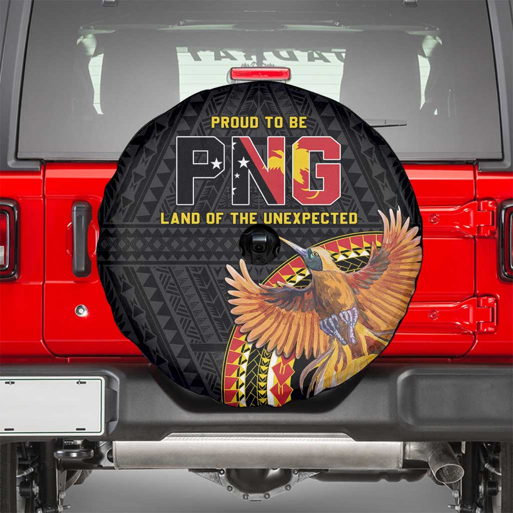 Papua New Guinea Tok Pisin Wik Spare Tire Cover Land Of The Unexpected LT05 - Polynesian Pride