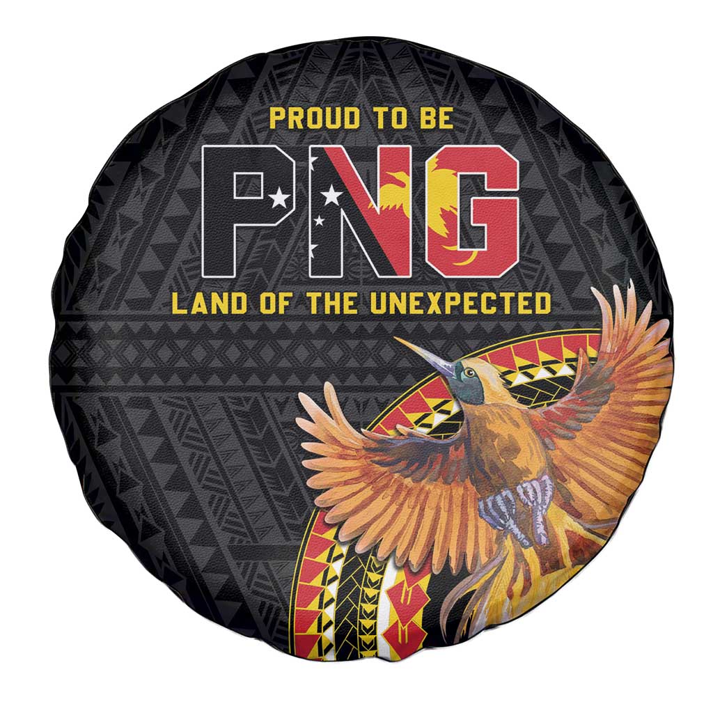 Papua New Guinea Tok Pisin Wik Spare Tire Cover Land Of The Unexpected LT05 - Polynesian Pride