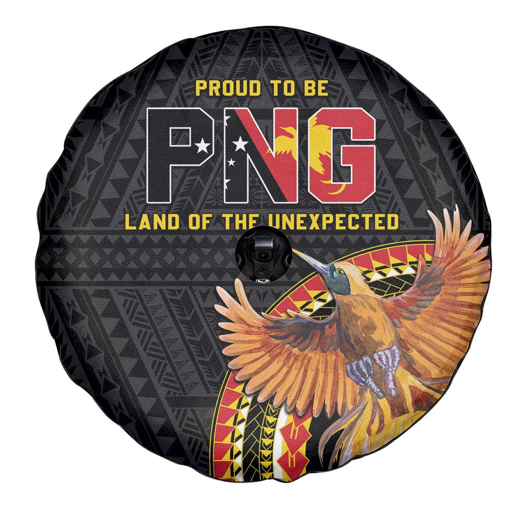 Papua New Guinea Tok Pisin Wik Spare Tire Cover Land Of The Unexpected LT05 - Polynesian Pride