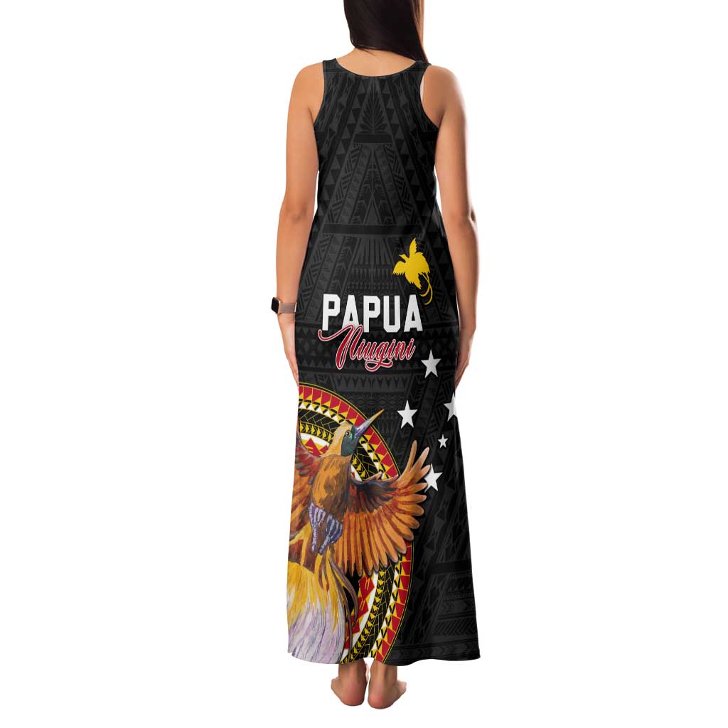 Papua New Guinea Tok Pisin Wik Tank Maxi Dress Land Of The Unexpected LT05 - Polynesian Pride