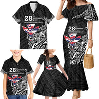 Hawaii November 28th Is My Independence Day Family Matching Mermaid Dress and Hawaiian Shirt LT05 - Polynesian Pride