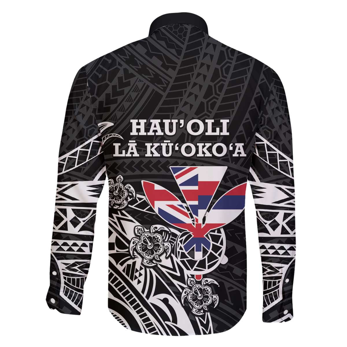 Hawaii November 28th Is My Independence Day Family Matching Off The Shoulder Long Sleeve Dress and Hawaiian Shirt LT05 - Polynesian Pride