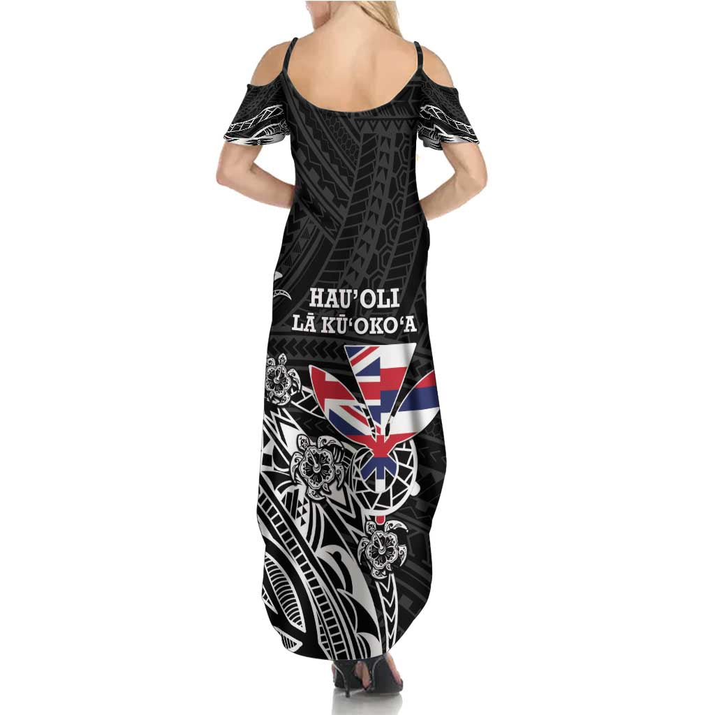 Hawaii November 28th Is My Independence Day Family Matching Summer Maxi Dress and Hawaiian Shirt LT05 - Polynesian Pride