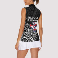 Hawaii November 28th Is My Independence Day Women Sleeveless Polo Shirt LT05 - Polynesian Pride