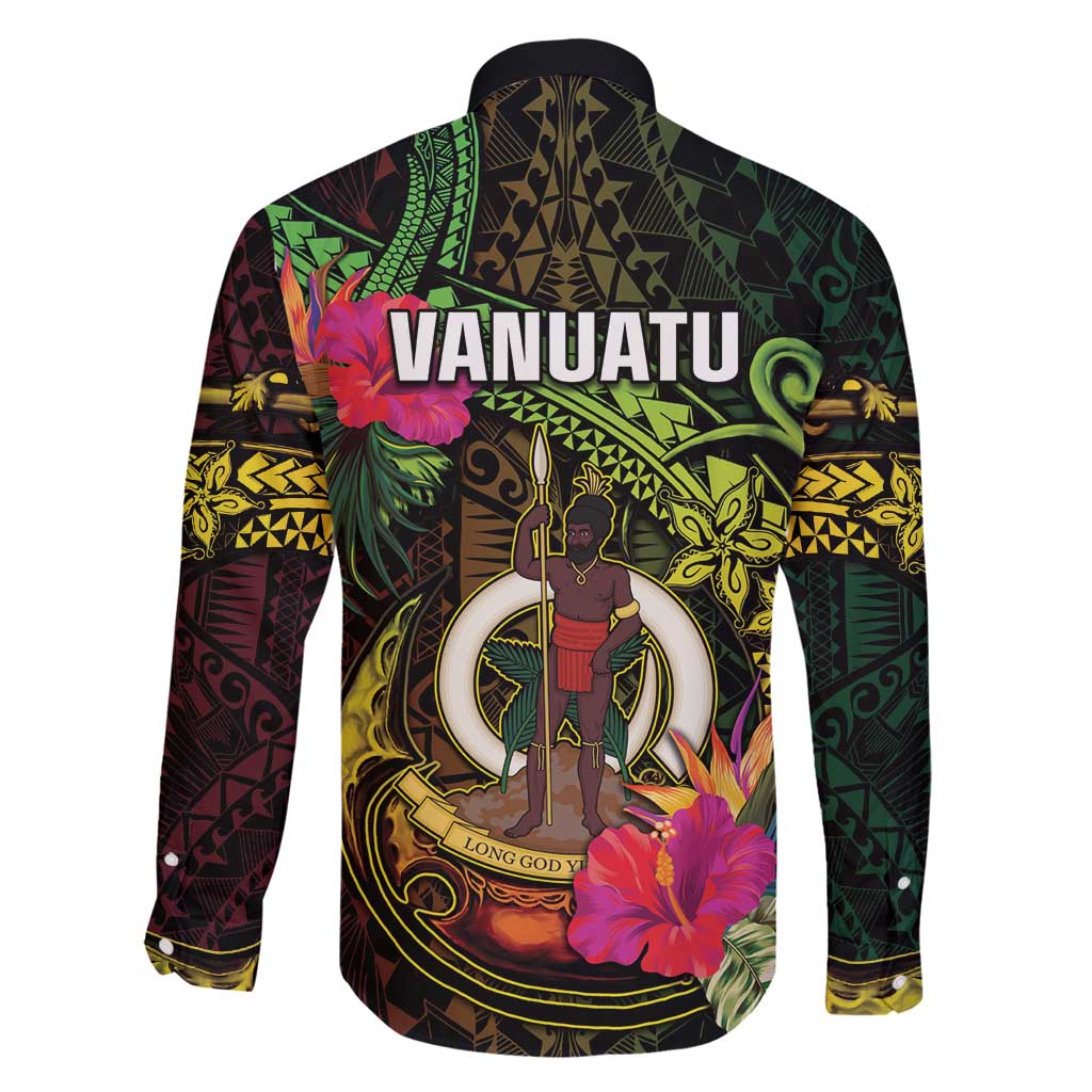 Vanuatu Family Matching Summer Maxi Dress and Hawaiian Shirt Be Strong Pray For Port Vila LT05 - Polynesian Pride