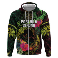 Vanuatu Hoodie Be Strong Pray For Port Vila