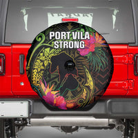 Vanuatu Spare Tire Cover Be Strong Pray For Port Vila LT05 - Polynesian Pride