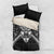 New Zealand Morepork Bedding Set Maori Pattern Black