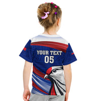 Custom Samoa Rugby Kid T Shirt Manuma Ptilinopus Perousii LT05 - Polynesian Pride