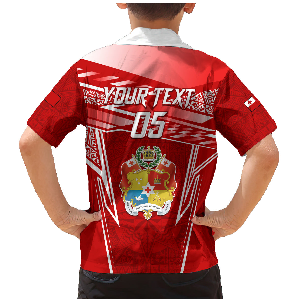 Custom Tonga Rugby Family Matching Mermaid Dress and Hawaiian Shirt Kupesi Ngatu Pattern LT05 - Polynesian Pride