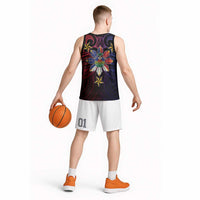 Haiti Philippines Basketball Jersey Haitian Coat Of Arms With Filipino Sun LT05 - Polynesian Pride